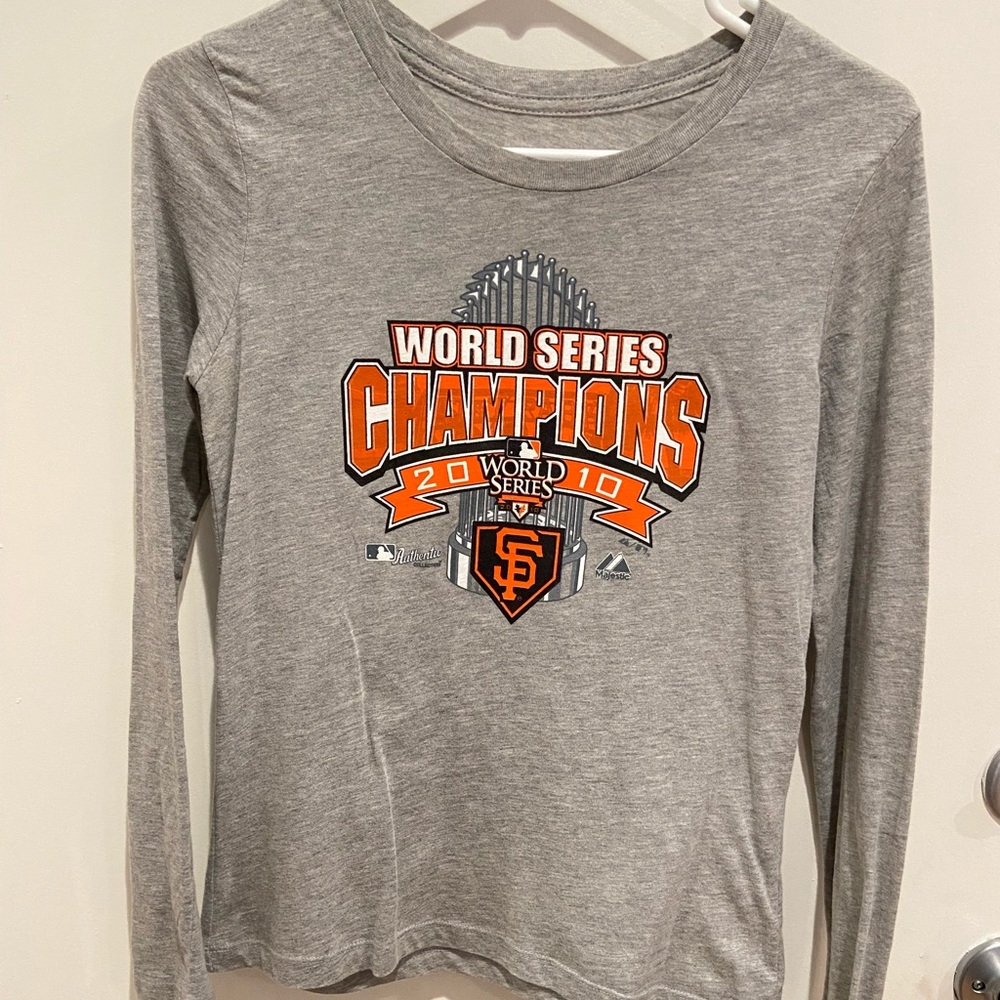MLB 2010 San Francisco championship long sleeve T-shirt
